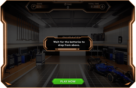 Lightning Reflexes how to play screen