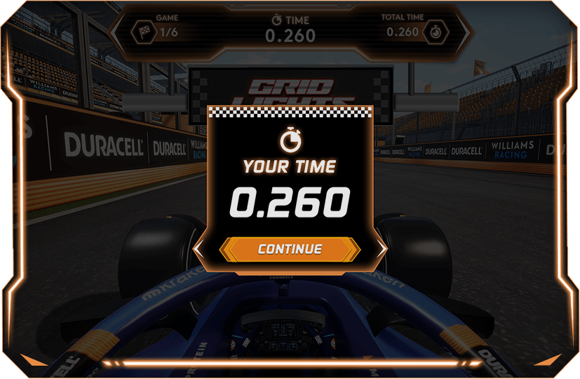 Lightning Reflexes gameplay grid