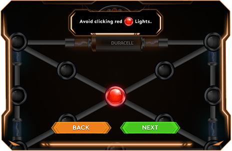 Lightning Reflexes how to play screen