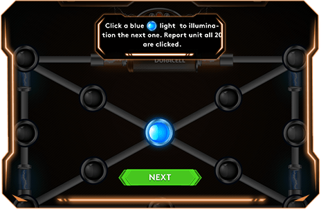 Lightning Reflexes how to play screen