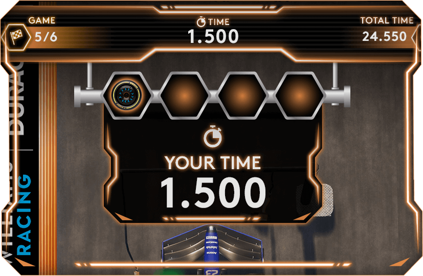 Lightning Reflexes your time screen