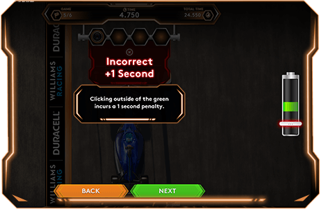Lightning Reflexes how to play screen