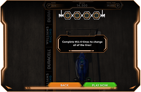 Lightning Reflexes how to play screen
