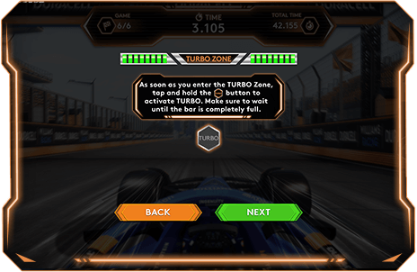 Lightning Reflexes how to play screen