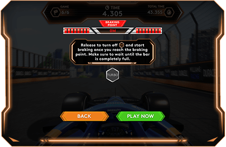 Lightning Reflexes how to play screen