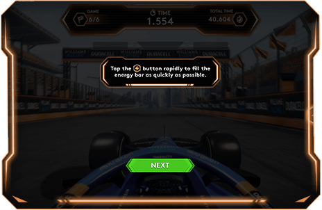 Lightning Reflexes how to play screen