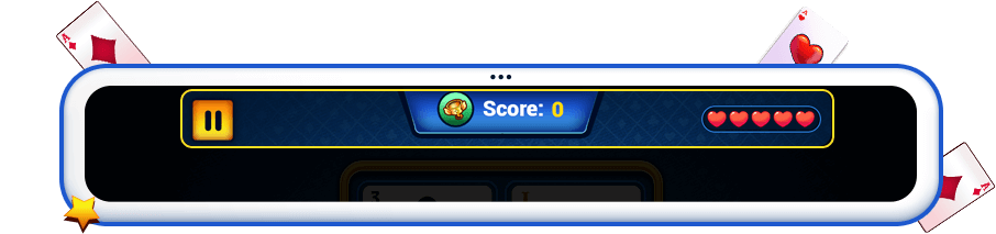 Hit The Middle top screen indicators screen