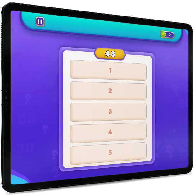 Number Fill easy screen