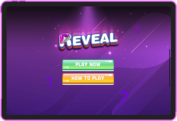 Reveal game start screen