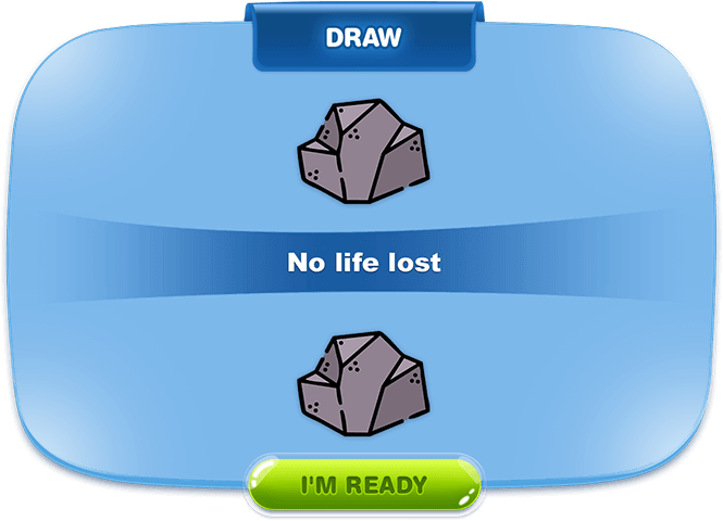 Rock Paper Scissors gameplay grid