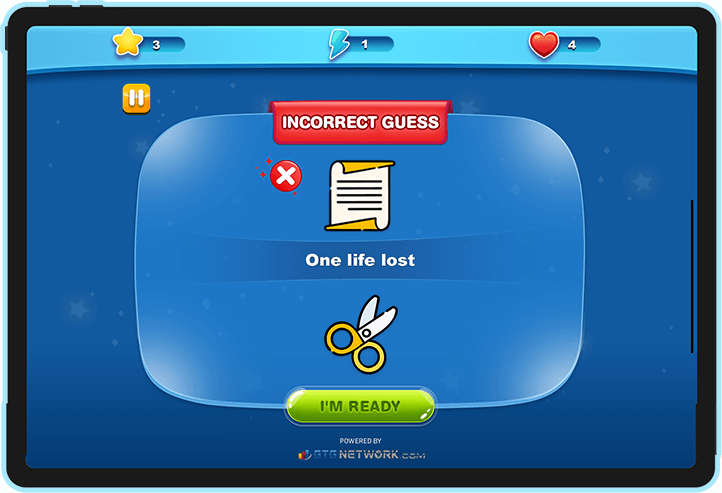 Rock, Paper, Scissors how to play – Correct Guess