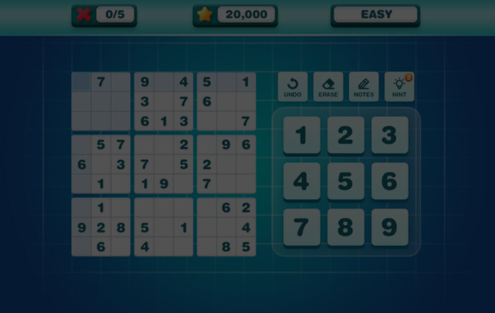 Sudoku gameplay video preview